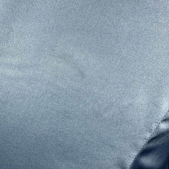 L'AGENCE Kylee Silk Racer Tank In Blue Size XS - Picture 10 of 10